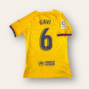 FC Barcelona #6 Gavi 22/23 Nike Player Edition Away Jersey | Size Large